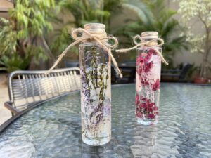 【3/1〜3/31 春休み特別価格｜日帰り・宿泊対象】透明感あふれるフラワーインテリア「ハーバリウム」を作ってみませんか