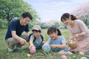 【4/5｜日帰り・宿泊対象】春の植物園で宝探し！イースターエッグ大捜索