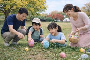 【4/5｜日帰り・宿泊対象】春の植物園で宝探し！イースターエッグ大捜索
